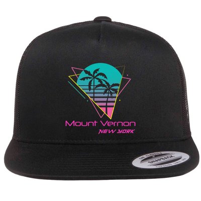 Retro Mount Vernon New York Flatbill Hat