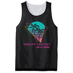 Retro Mount Vernon New York Mesh Reversible Basketball Jersey Tank