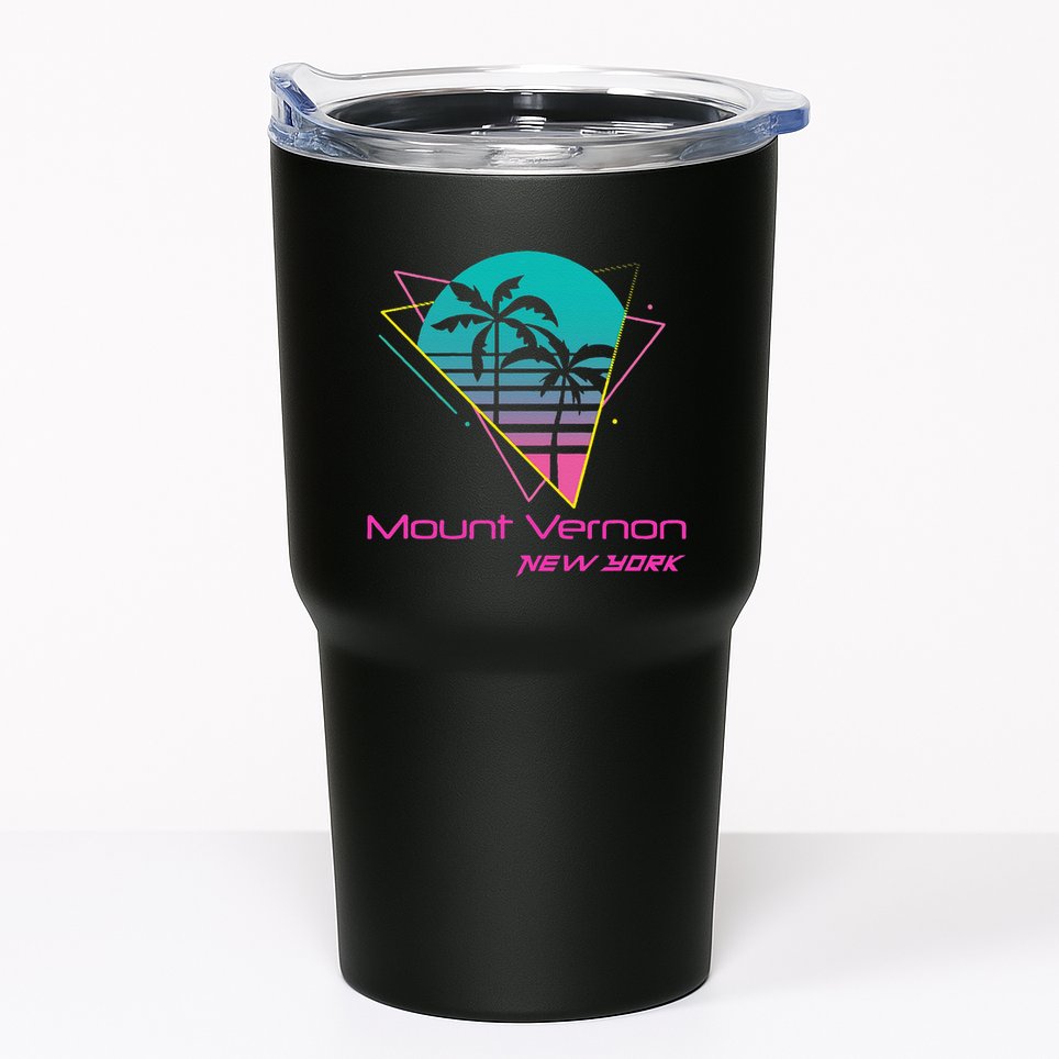 Retro Mount Vernon New York Tumbler