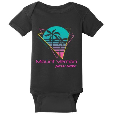 Retro Mount Vernon New York Baby Bodysuit