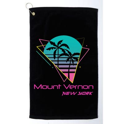Retro Mount Vernon New York Golf Towel