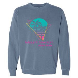 Retro Mount Vernon New York Garment-Dyed Sweatshirt