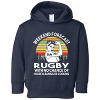 Rugby Mom Weekend Forecast Shirts Toddler Hoodie