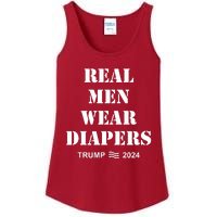 Real Me.N Wear Diapers Trump 2024 Ladies Essential Tank