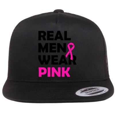 Real M.e.n Wear Pink Breast Cancer Awareness Flatbill Hat