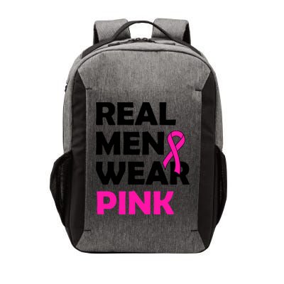 Real M.e.n Wear Pink Breast Cancer Awareness Vector Backpack