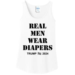 Real Me.N Wear Diapers Trump 2024 Ladies Essential Tank