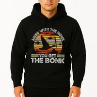 Retro Mess With The Honk You Get The Bonk Hoodie