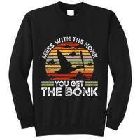 Retro Mess With The Honk You Get The Bonk Sweatshirt