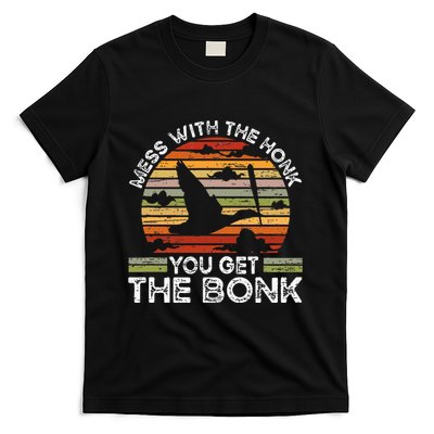 Retro Mess With The Honk You Get The Bonk T-Shirt