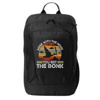 Retro Mess With The Honk You Get The Bonk City Backpack