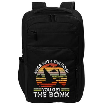 Retro Mess With The Honk You Get The Bonk Impact Tech Backpack