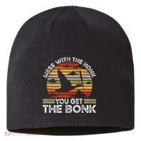 Retro Mess With The Honk You Get The Bonk Sustainable Beanie