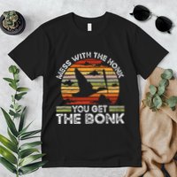 Retro Mess With The Honk You Get The Bonk Premium T-Shirt