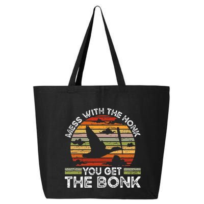 Retro Mess With The Honk You Get The Bonk 25L Jumbo Tote