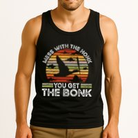 Retro Mess With The Honk You Get The Bonk Tank Top