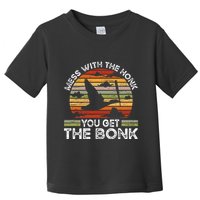 Retro Mess With The Honk You Get The Bonk Toddler T-Shirt