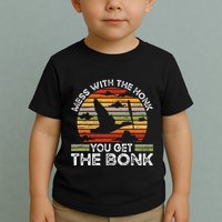 Retro Mess With The Honk You Get The Bonk Toddler T-Shirt