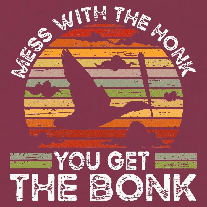 Retro Mess With The Honk You Get The Bonk 16oz Travel Tumbler