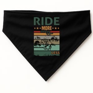 Ride More Worry Less USA-Made Doggie Bandana