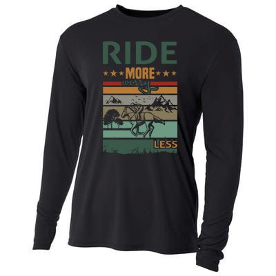 Ride More Worry Less Cooling Performance Long Sleeve Crew