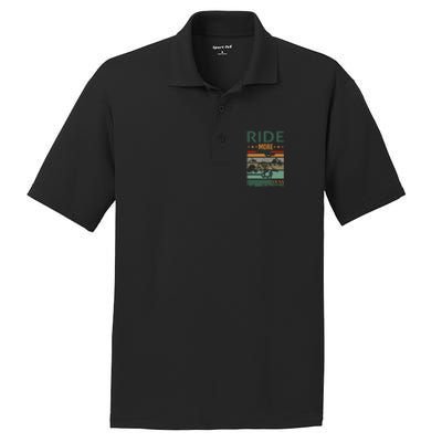 Ride More Worry Less PosiCharge RacerMesh Polo