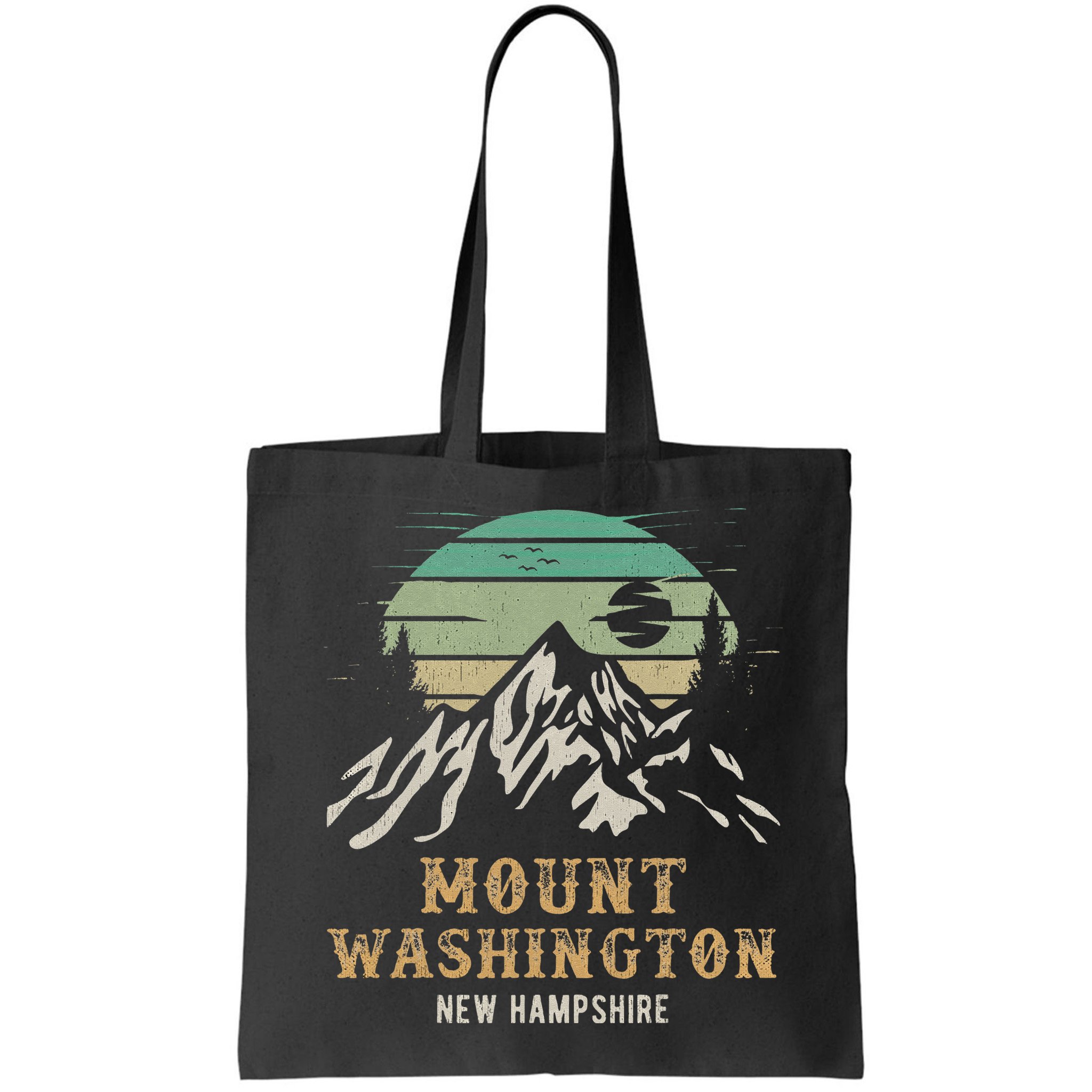 Retro Mount Washington NH Merchandise Hiking Mt Washington Bag