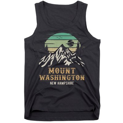 Retro Mount Washington NH Merchandise Hiking Mt Washington Tank Top