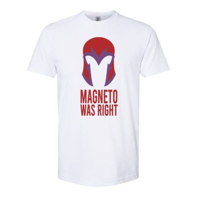 Retro Magneto Was Right Softstyle® CVC T-Shirt