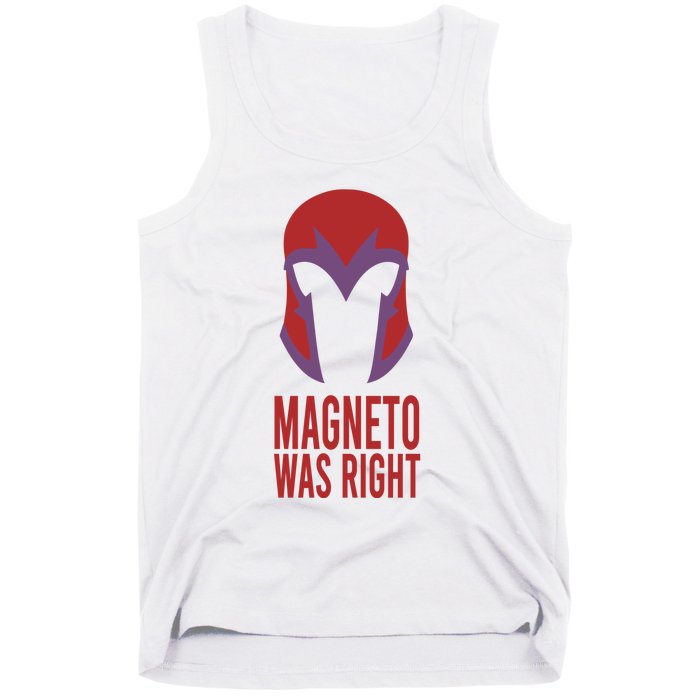 Retro Magneto Was Right Tank Top