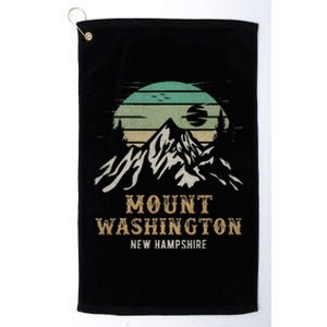 Retro Mount Washington Nh Merchandise Hiking Mt Washington Platinum Collection Golf Towel