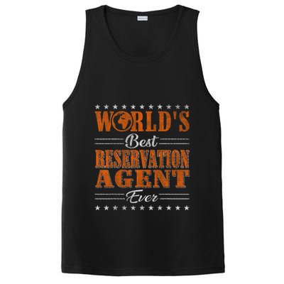Retro Motif Worlds Best Reservation Agent PosiCharge Competitor Tank