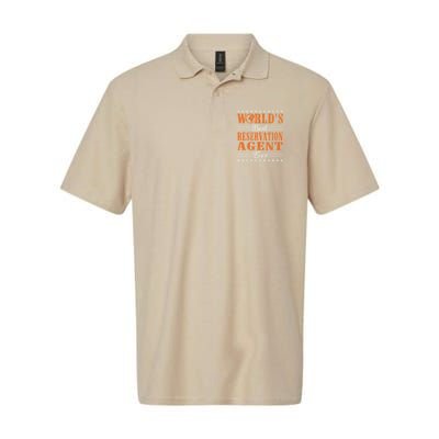 Retro Motif Worlds Best Reservation Agent Polo