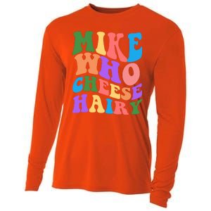 Retro Mike Who Cheese Hairy Cooling Performance Long Sleeve Crew