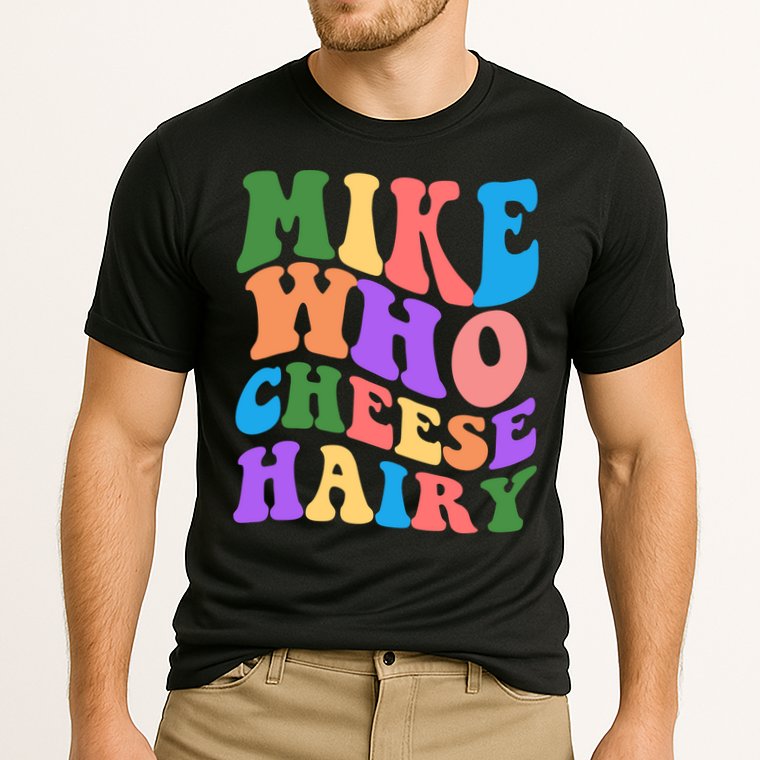 Retro Mike Who Cheese Hairy Performance Shirt