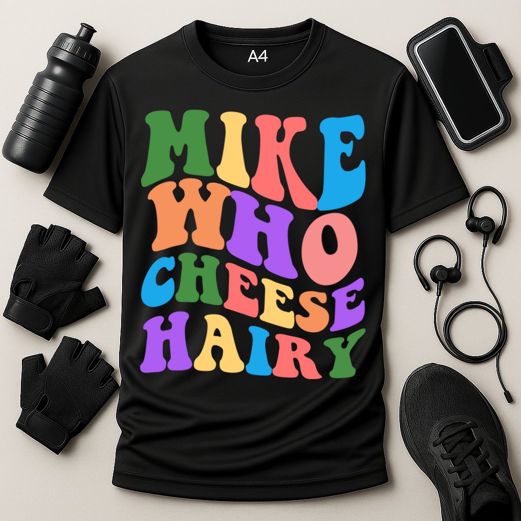 Retro Mike Who Cheese Hairy Performance Shirt