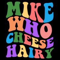 Retro Mike Who Cheese Hairy Drawstring Bag