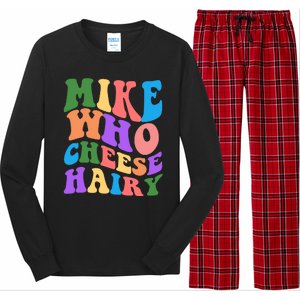 Retro Mike Who Cheese Hairy Long Sleeve Pajama Set