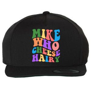 Retro Mike Who Cheese Hairy Wool Snapback Cap