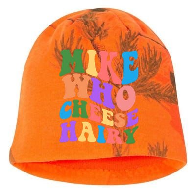 Retro Mike Who Cheese Hairy Kati - Camo Knit Beanie