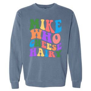 Retro Mike Who Cheese Hairy Garment-Dyed Sweatshirt