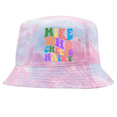 Retro Mike Who Cheese Hairy Tie-Dyed Bucket Hat