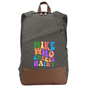 Retro Mike Who Cheese Hairy Cotton Canvas Backpack