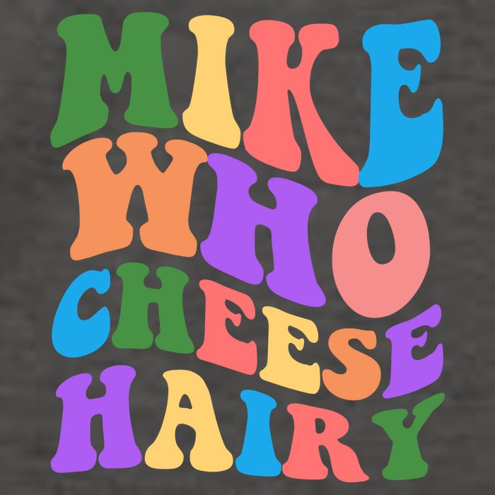 Retro Mike Who Cheese Hairy Vector Backpack