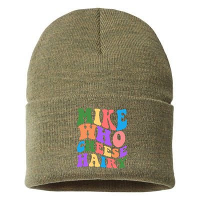 Retro Mike Who Cheese Hairy Sustainable Knit Beanie