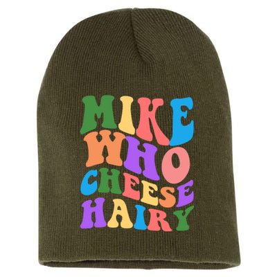 Retro Mike Who Cheese Hairy Short Acrylic Beanie