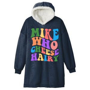 Retro Mike Who Cheese Hairy Hooded Wearable Blanket