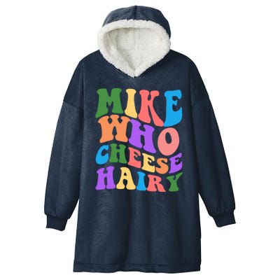 Retro Mike Who Cheese Hairy Hooded Wearable Blanket