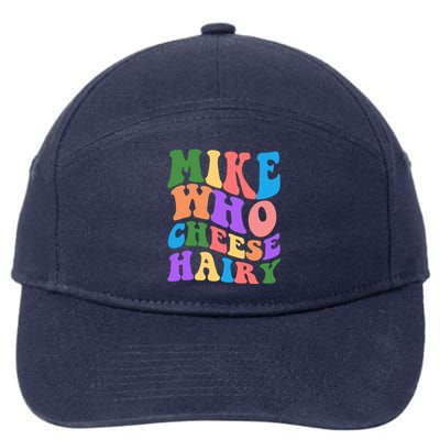 Retro Mike Who Cheese Hairy 7-Panel Snapback Hat