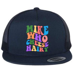 Retro Mike Who Cheese Hairy Flat Bill Trucker Hat